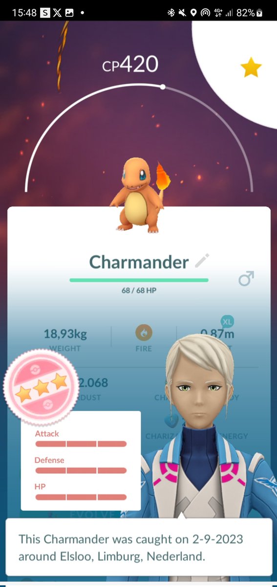 yetje76's tweet photo. Thanks #fieldresearch #pokemongoapp, happy #pogocommunityday #hundo, coming in hot 🔥🥰😍 https://t.co/LQIjiLoPds