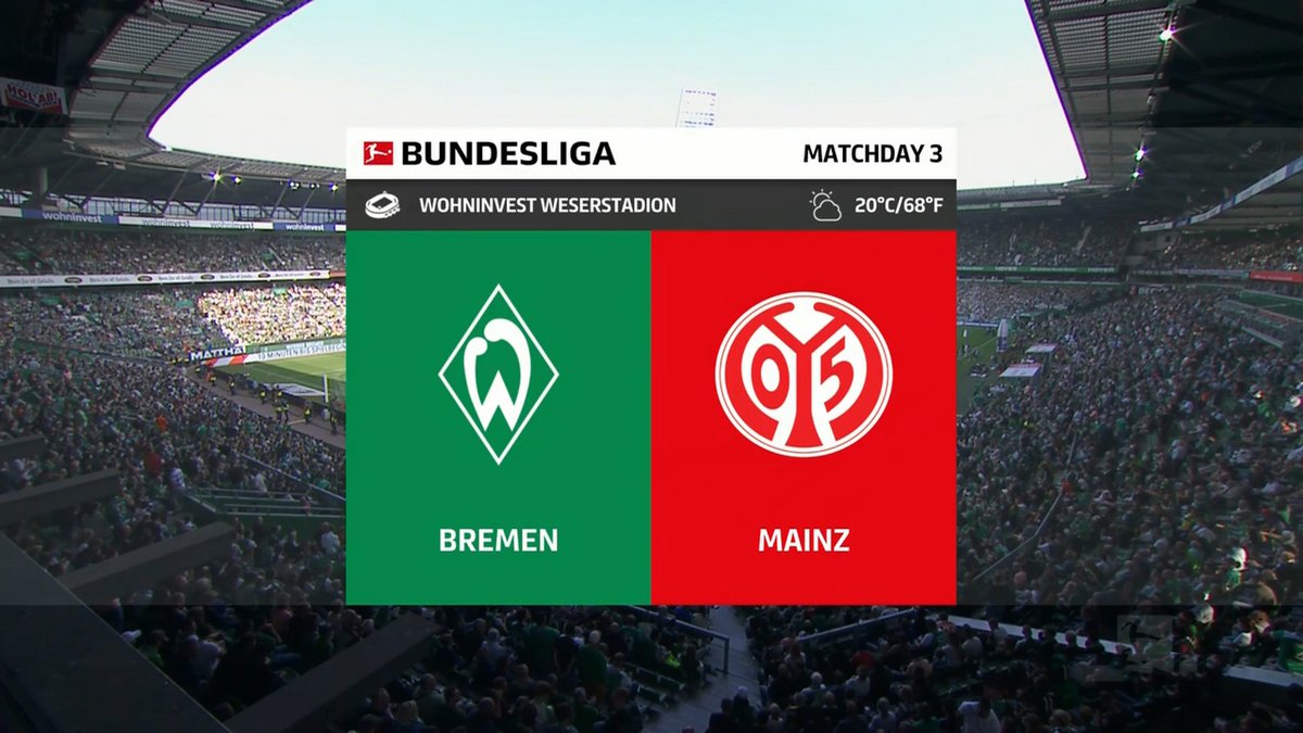 Werder Bremen vs Mainz 05 Full Match Replay