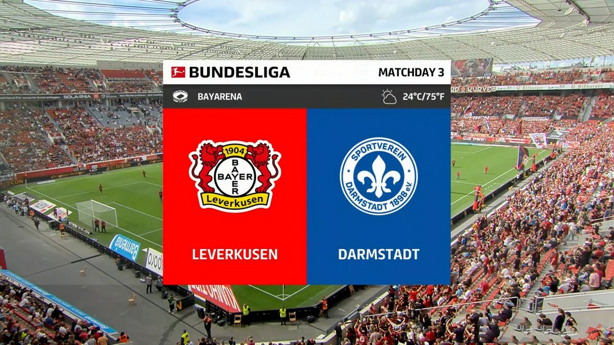 Leverkusen vs Darmstadt 98 Full Match 02 Sep 2023