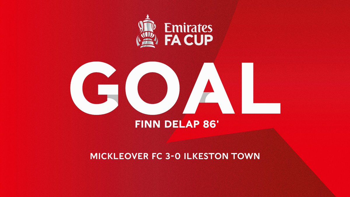 Mickleover_FC's tweet photo. [86] GOALLLL!!! FINN DELAP MAKES IT THREE!!! https://t.co/JV2jlquFnd