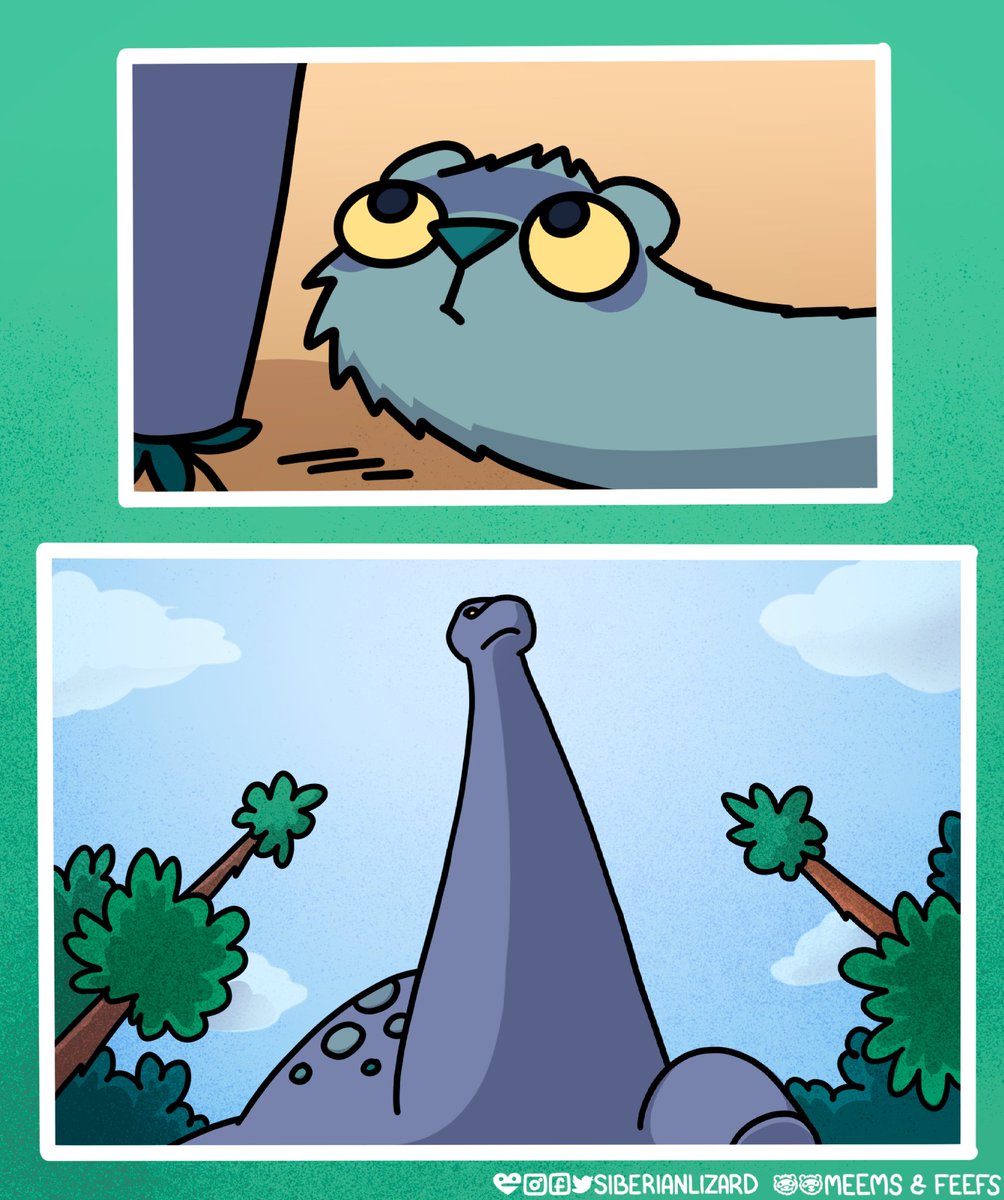 siberianlizard's tweet photo. Finding friends is hard, but Feefs will always find a way? no matter the size 🤍
.
.
#ferrets #comics #ferret #comicstrip #meemsandfeefs #dino #ferresaurs #feefs #frends #bigfrends https://t.co/KnC0IFswTw