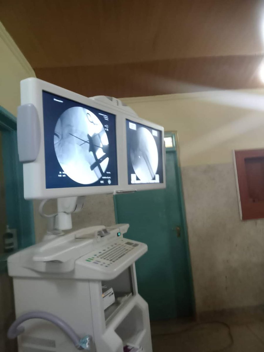 rotichwisley's tweet photo. The C-ARM machine at Chebiemit hospital is now fully operational. We can now perform even complex orthopaedic cases.

#AfyaBora 
#GavanaWaRaia 
#KaziKwaMpango 
#kararantai
#Karamtai https://t.co/3nVo9TPbu1