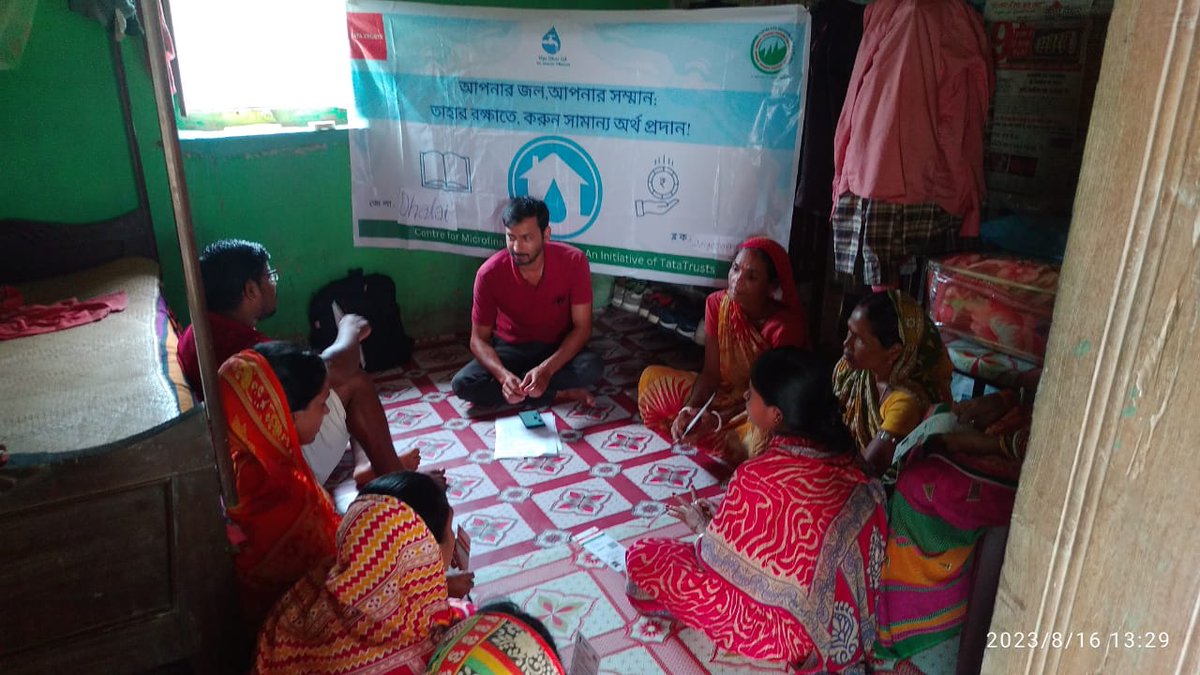 SECPartner_JJM's tweet photo. 🚰 Ensuring clean water access in Salema, Ambassa &amp; Durgachowmuhani blocks, Dhalai, Tripura! 💧 The water tariff collection drive mirrors #JJMs commitment – financial sustainability, community engagement, and equitable, reliable water services for all. #JanAndolan https://t.co/jTiPnyL0TI