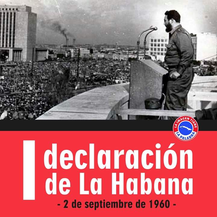 #CubaViveEnSuHistoria|🇨🇺

📆#2Sep de 1960.

El pueblo cubano reunido en la hoy Plaza de la Revolución, aprueba la 1ra Declaración de La Habana, en respuesta a las maniobras alentadas por #EEUU en la Organización de Estados Americanos (OEA).

📷 <a href="/imagen_palabra/">La Imagen Tiene la Palabra</a> 

#Redbeldes