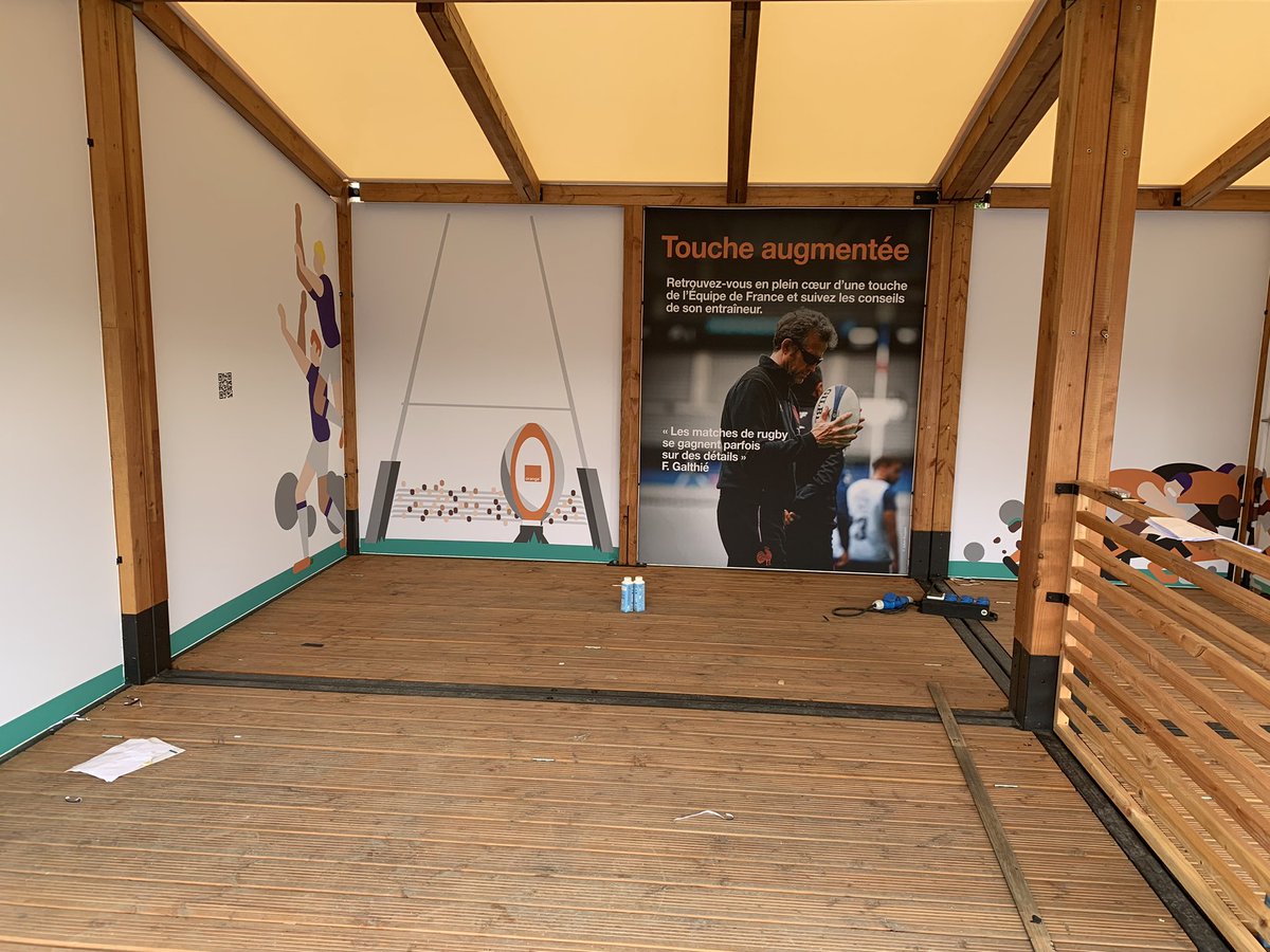 PhilippeWolak's tweet image. J-6 avant l’ouverture de @RWCfrance2023 ça s’active sur le Village Rugby place de la Concorde. Les ambassadeurs @OrangeIDF vous attendent à partir du 8 sept. pour vous faire découvrir le rugby à travers des innovations inédites cc @Orange_France @TeamOrangeRugby @cecilerivieccio