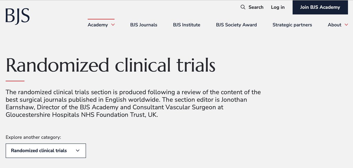 aneelbhangu's tweet photo. 🔥Have you read these 10 *brand new* randomised trials in surgery?🔥
💪@JJEarnshaw has been collating for 25 years; comments below are from him via @BJSAcademy
💪real-time list: https://t.co/5wqVx6Dk0g
🧵Expand your knowledge around a wide variety of surgical specialties below: