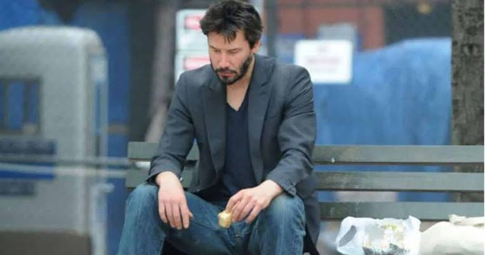 CryptoWolfManTR's tweet photo. Keanu Reeves: ''Derin bir yalnızlık hissediyorum..'' https://t.co/rGjar923iP