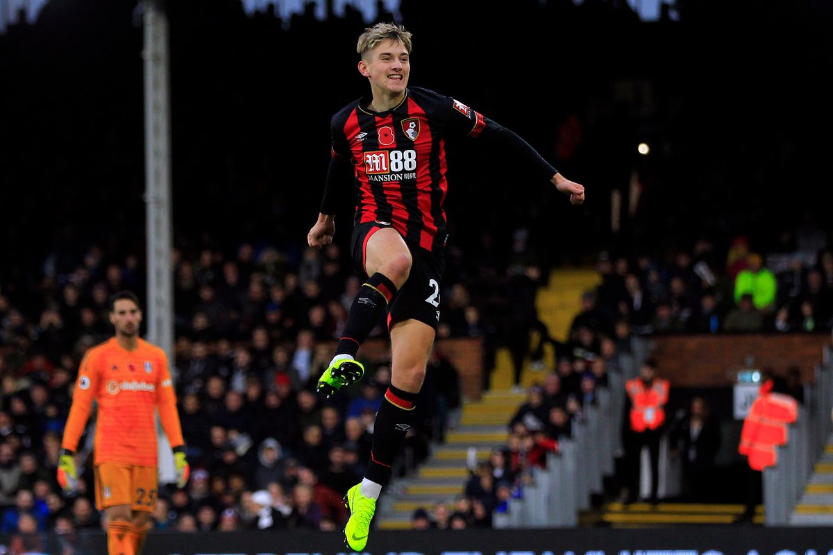 FootyAccums's tweet photo. David Brooks with his first Premier League goal since returning from treatment for Hodgkin lymphoma ❤️

What a story 👏 https://t.co/u11Izx7wrz
