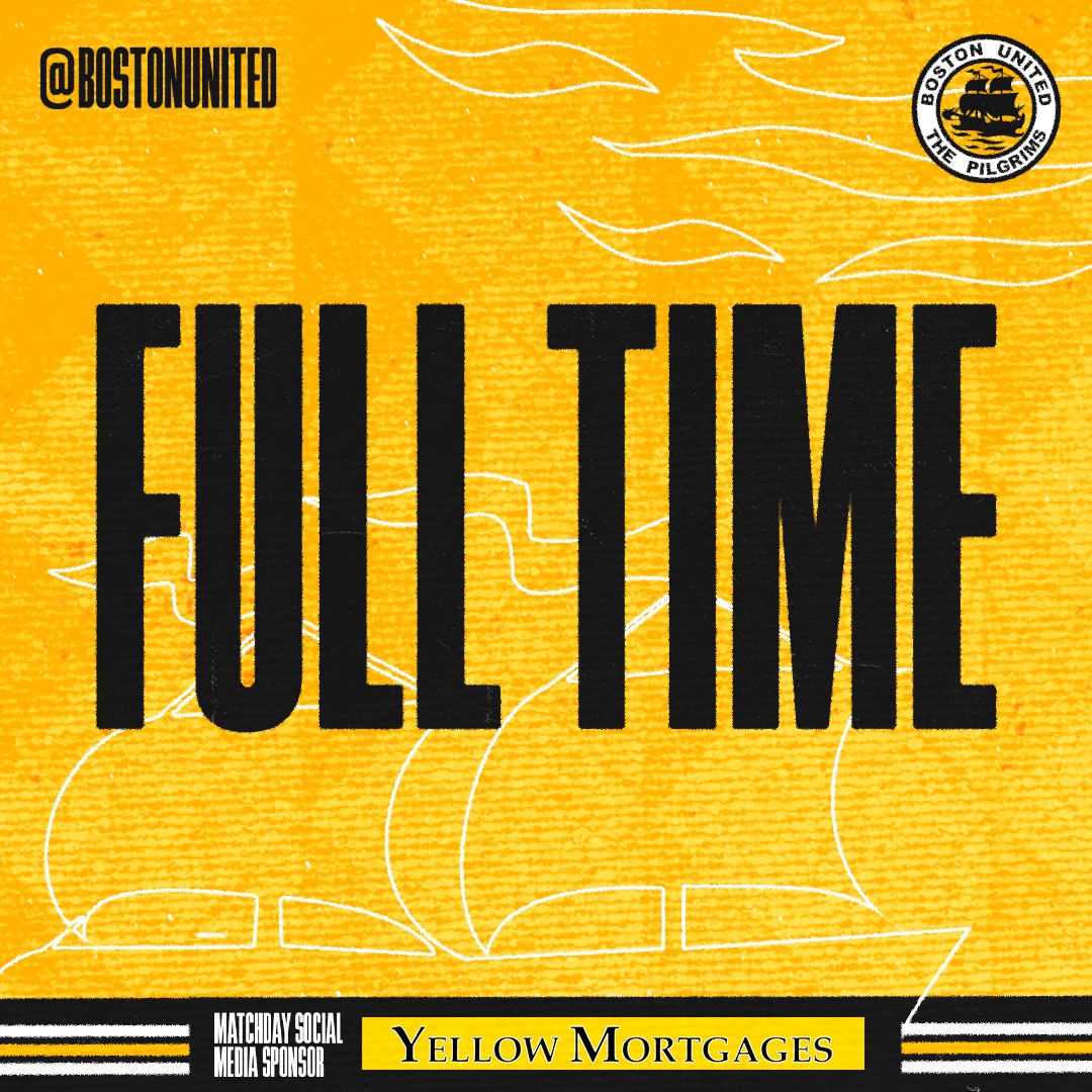 bostonunited's tweet photo. FULL-TIME: Boston United 3-1 Blyth Spartans (Mooney 89, 90+5, Gyasi 90+3; Main 26 pen). https://t.co/8dQSLSNJVl