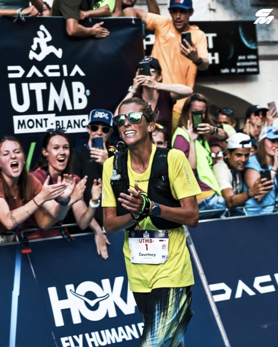 CitiusMag's tweet photo. Good things come in threes 🏆
 
@courtdauwalter wins her 3rd @UTMBMontBlanc in 23:29:14, capping an epic triple crown of 100-mile wins at UTMB, Western States, and Hardrock.
 
Dauwalter’s 2023 season will likely go down as the best year of ultra racing in history, male or female. https://t.co/JThPNnqBr8