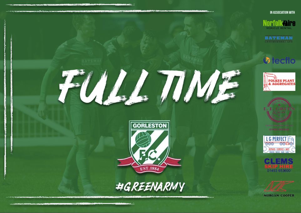 gorlestonfc's tweet photo. FULL-TIME: Heybridge Swifts 1-3 Gorleston #IsthmianLeague https://t.co/a38bj595r3 https://t.co/YN9EvYNNzb