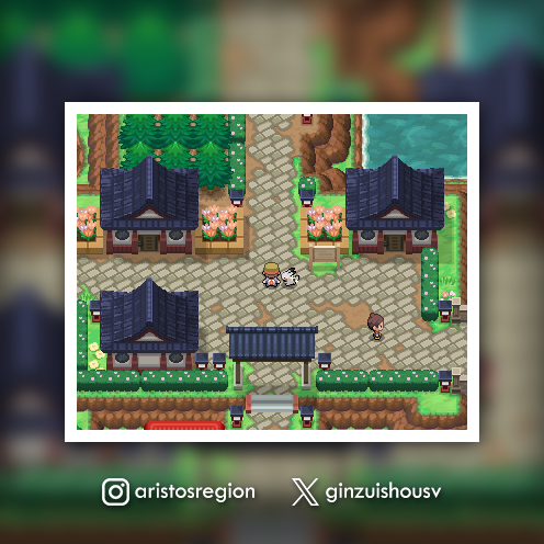 ginzuishousv's tweet photo. Galebrook Town - where tradition meets innovation.

#pokemon #aristosregion #fanregion #pokengine #オリポケ #gamedev https://t.co/m9wzXcsPDX