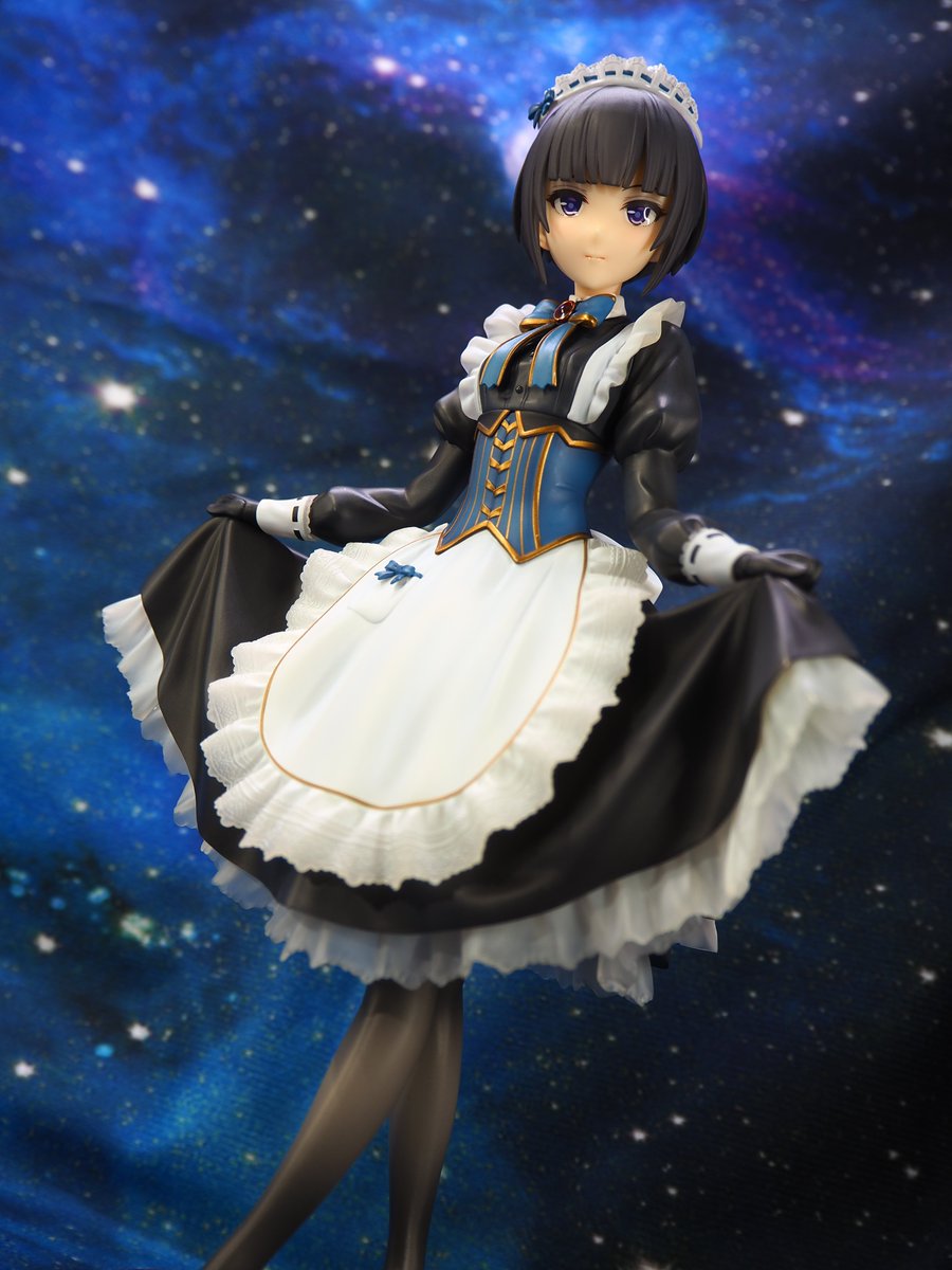 「久々にデレマス的話をしような。waveの白雪千夜ちゃん届いた。かわいいねぇ。属性」|ぜっぷらのイラスト
