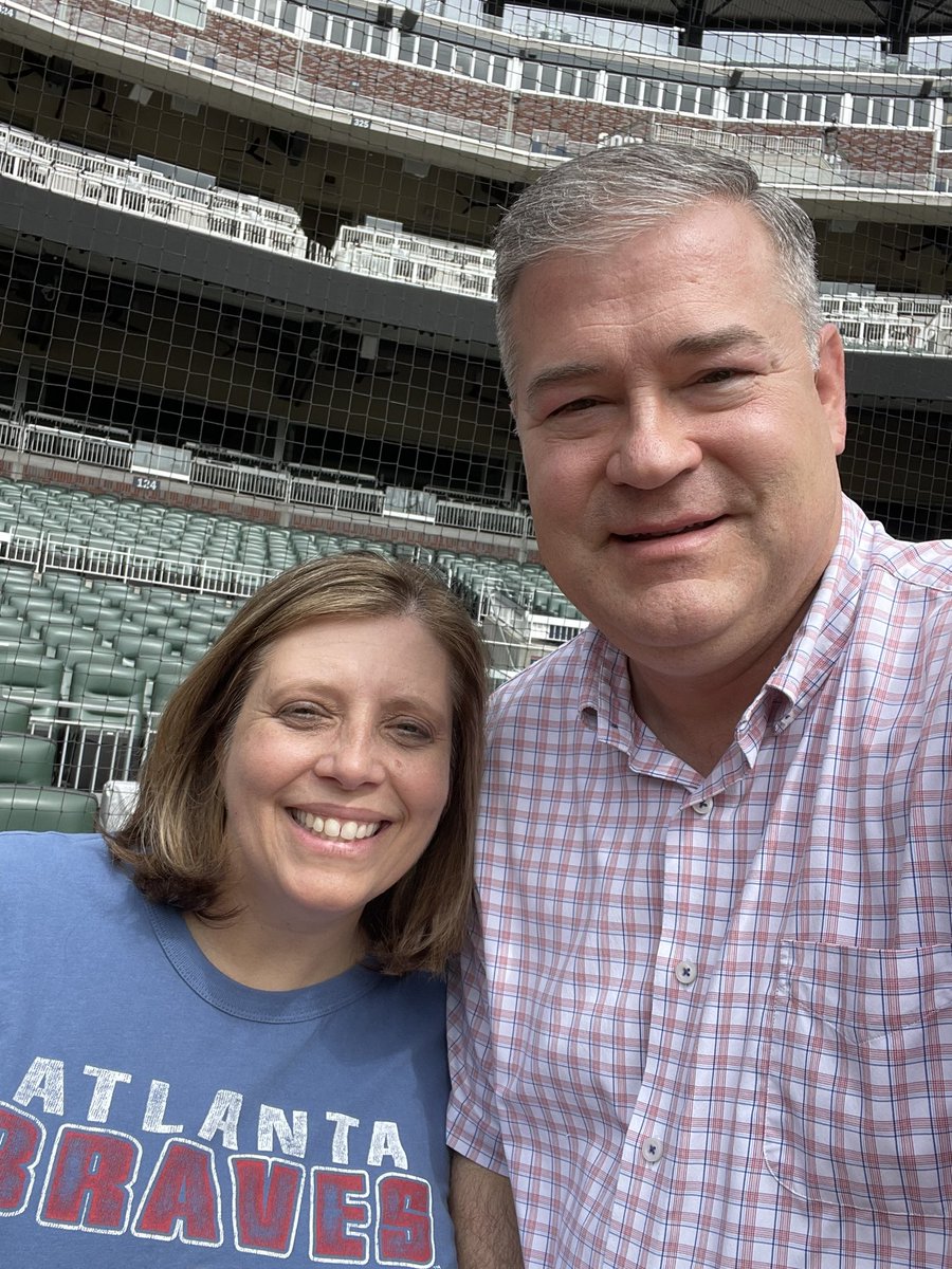 Took the <a href="/TruistPark/">Truist Park</a> tour to celebrate <a href="/A_Huffstutler/">Anna Huffstutler</a>’s birthday! Uncle Jesse Chavez came out to practice while we were there. Tour guide Todd was great! Well worth it!