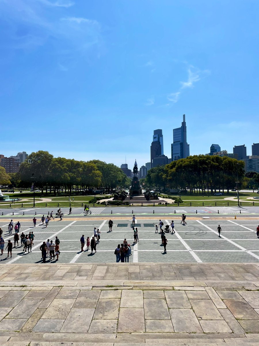 Sunny and 75 in the City of Brotherly Love! Doesn’t get better than that! ☀️ #WhyILovePhilly #LaborDayWeekend @visitphilly @Wawa