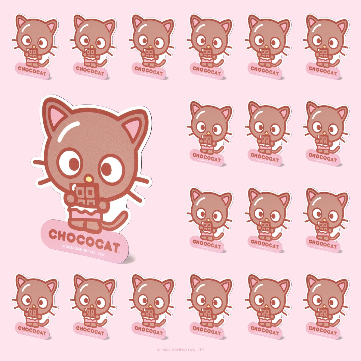 Chococat Cat Sticker #Chococat is thoughtful, logical, and now available as a limited ...
