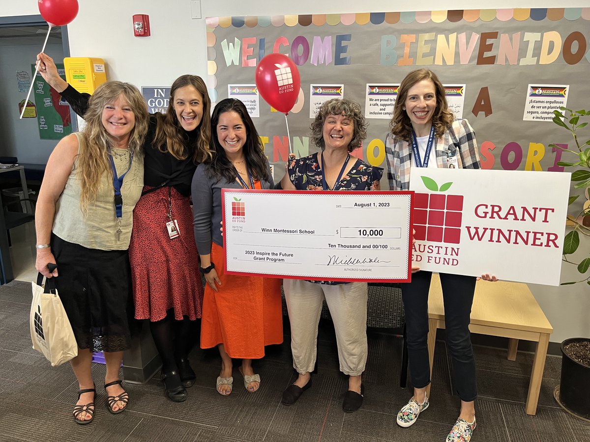 Bridget Farr (@bridgetfarr) on Twitter photo Thank you <a href="/AustinEdFund/">Austin Ed Fund</a> for helping us pilot a new mentorship program that focuses on intense, front-loaded support for novice teachers in the first six weeks of school! As you can, see we're thrilled! @WinnWildcats Thank you <a href="/AustinEdFund/">Austin Ed Fund</a> for helping us pilot a new mentorship program that focuses on intense, front-loaded support for novice teachers in the first six weeks of school! As you can, see we're thrilled! @WinnWildcats