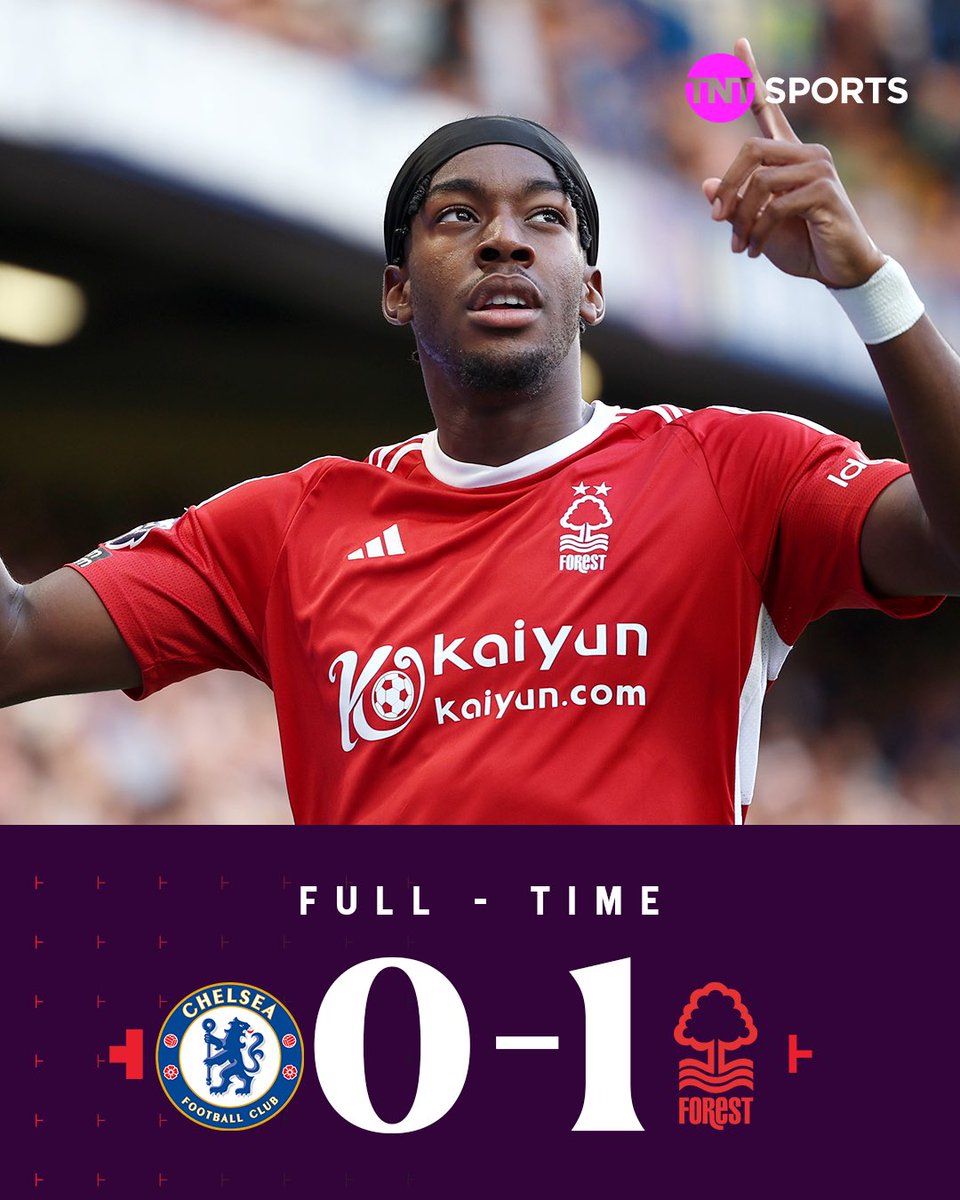 Nottingham Forest stun Chelsea at Stamford Bridge 💥