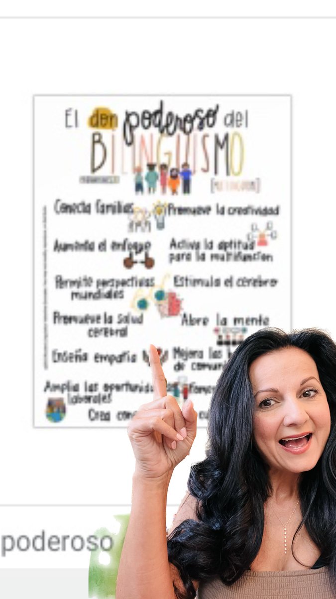 ValentinaESL's tweet photo. The long-asked-for Powerful Gift of #Bilingualism poster is finally available en español! El don podersoso del #bilingüismo (translated with support from my bilingual friends 💕)

Students should know how awesome it is to be able to communicate in more than one #language! 

You can find it here https://t.co/mmF7sSDHpK