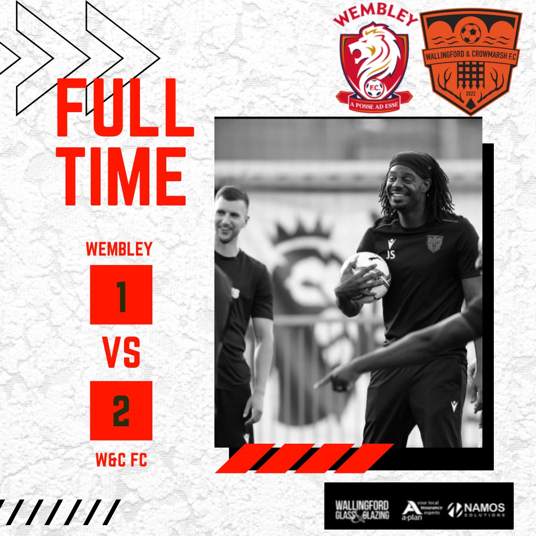 FULL TIME!!

Deserved win for Wallingford and they battled hard to get all 3 points. 2 wins on the bounce for the Wally!!!! 

#upthewally