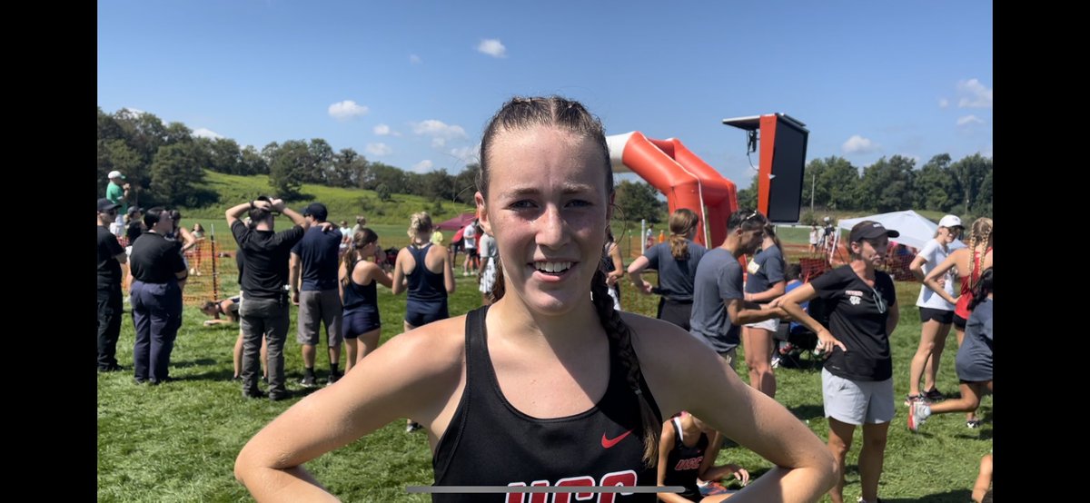 With only a half summer of training, Meredith Rhodes of <a href="/USCTFXC/">USCTF&XC</a> surprised herself with the Steel victory. The junior cruised through the line in 19:42. <a href="/PennTrackXC/">MileSplit Pennsylvania</a>