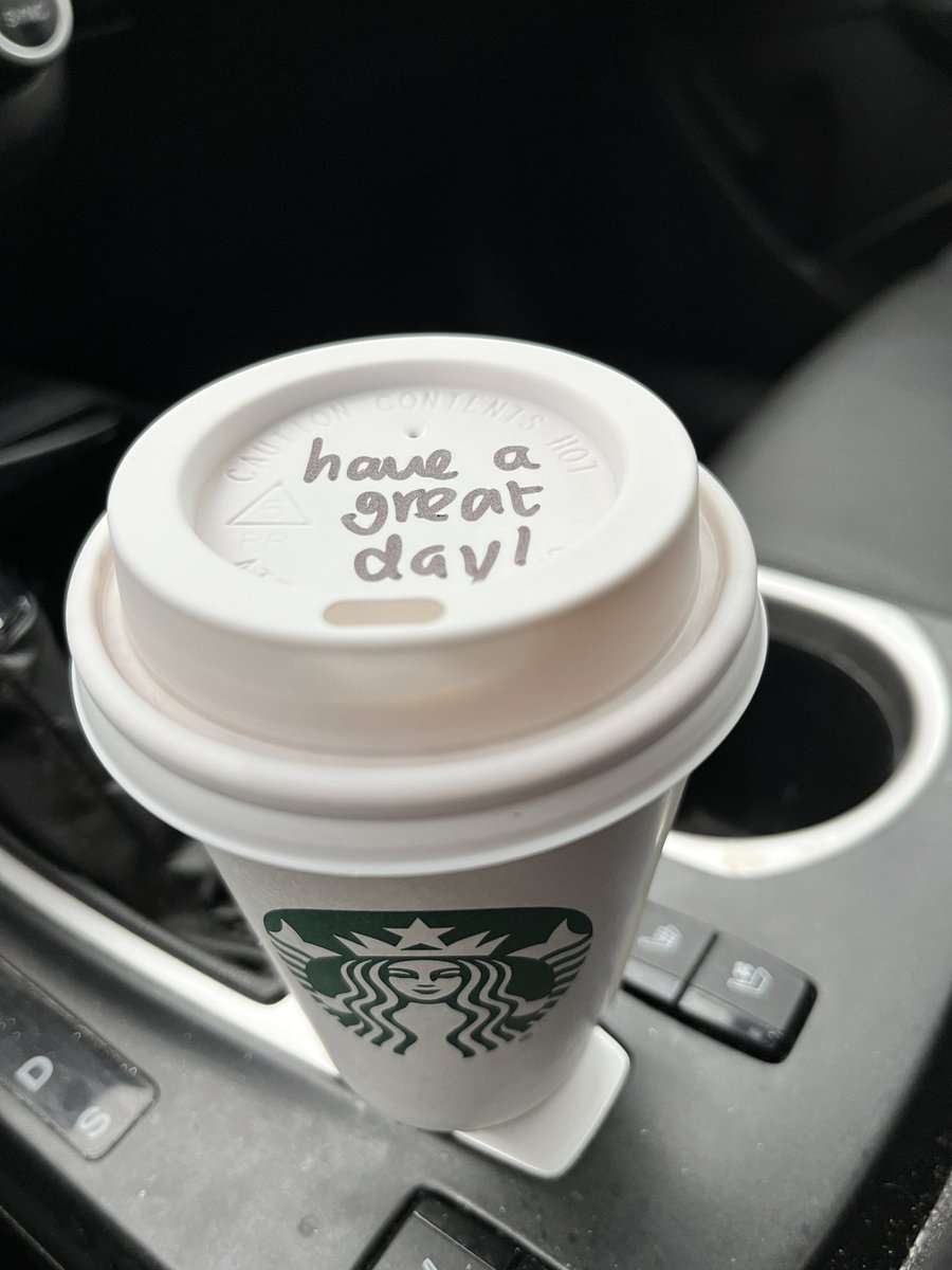 cic_online's tweet photo. Thank you @Starbucks @StarbucksCanada for your amazing staff who wrote notes on my cup while I was exhausted helping with the McDougall Creek Wildfire in West Kelowna. Hwy 97 and Gordon store. I see them daily. They are outstanding and I’m grateful. https://t.co/H1oGsZq2pC