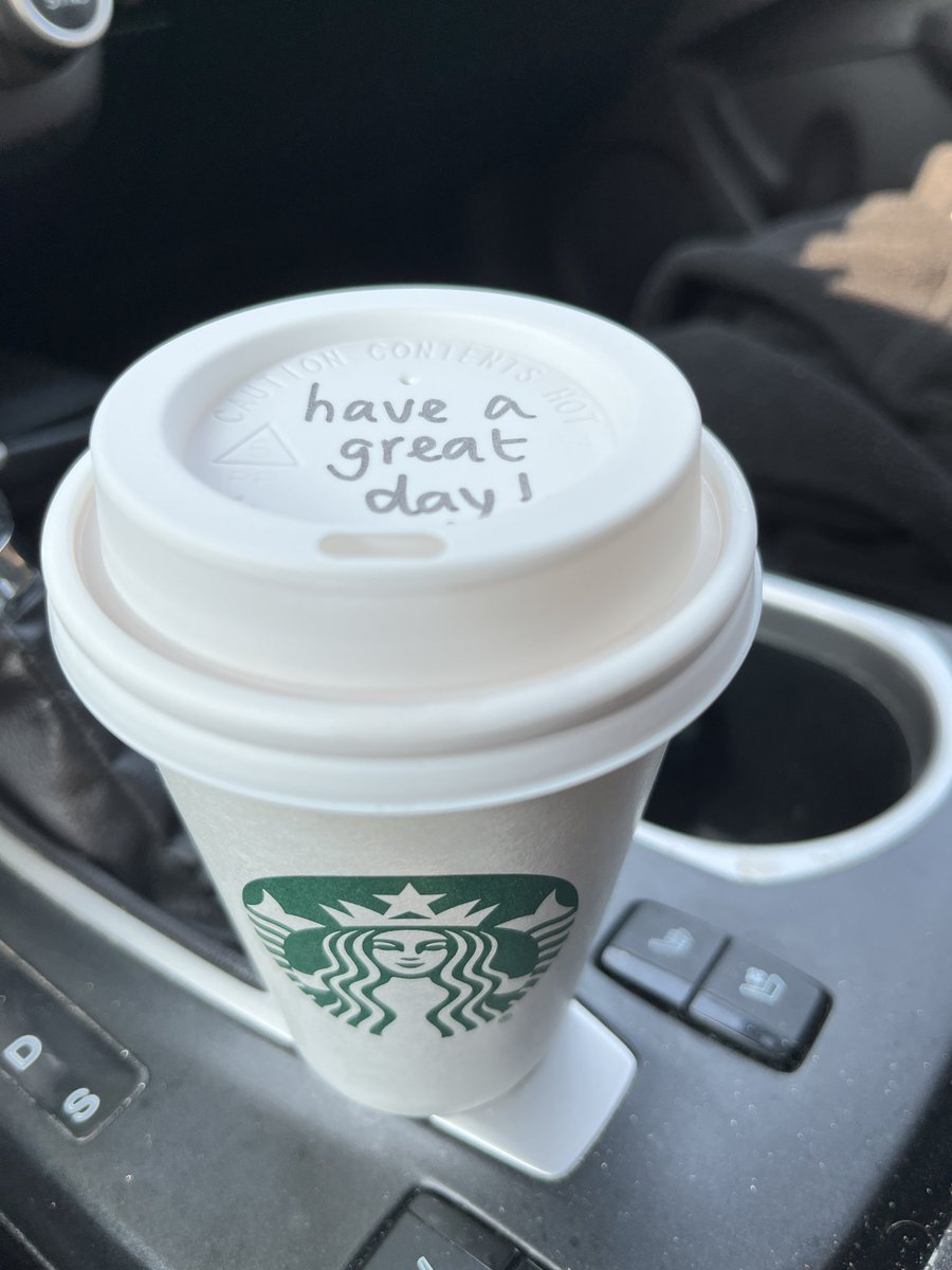 cic_online's tweet photo. Thank you @Starbucks @StarbucksCanada for your amazing staff who wrote notes on my cup while I was exhausted helping with the McDougall Creek Wildfire in West Kelowna. Hwy 97 and Gordon store. I see them daily. They are outstanding and I’m grateful. https://t.co/H1oGsZq2pC