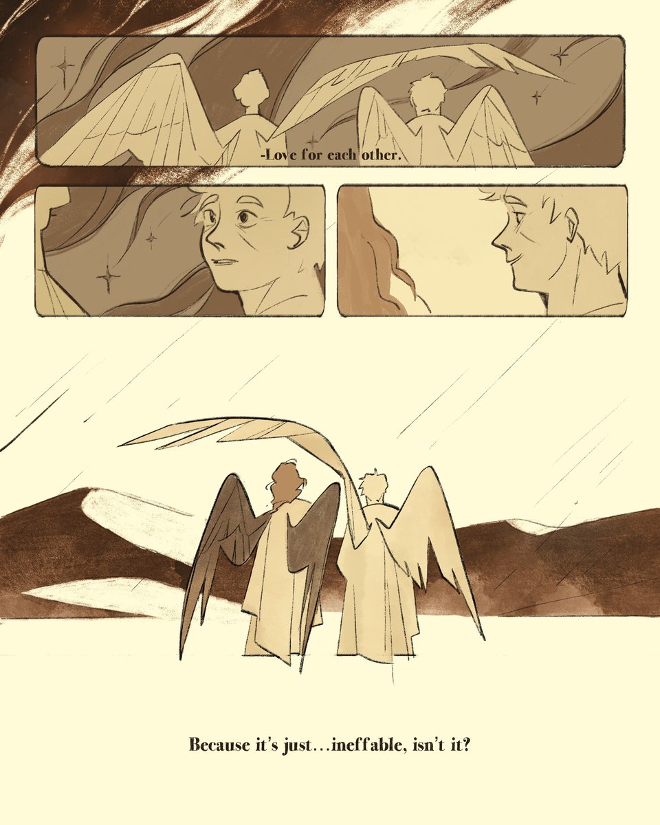 hoshioyo's tweet image. let me tell you a story.🔸️(1/2)
#goodomens