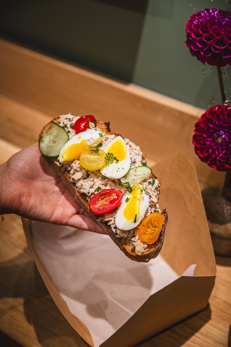 Eat the rainbow, but on slice of artistan bread 😍 @alfbakery #ChelseaMarketNY