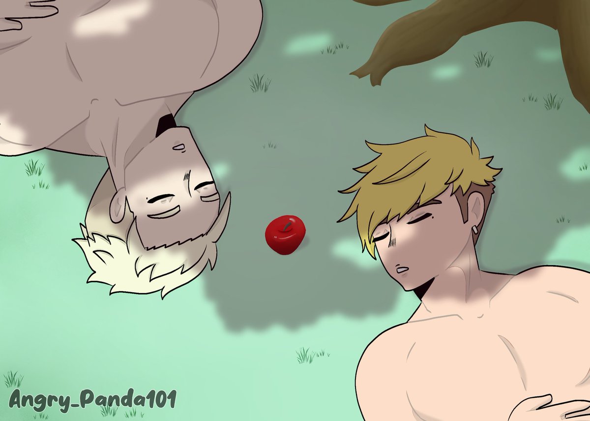 AngryPanz's tweet photo. Day 7: Adam &amp; Eve

#KVPlantcestWeek #KV #plantcest https://t.co/eFUUSeQ0Nb