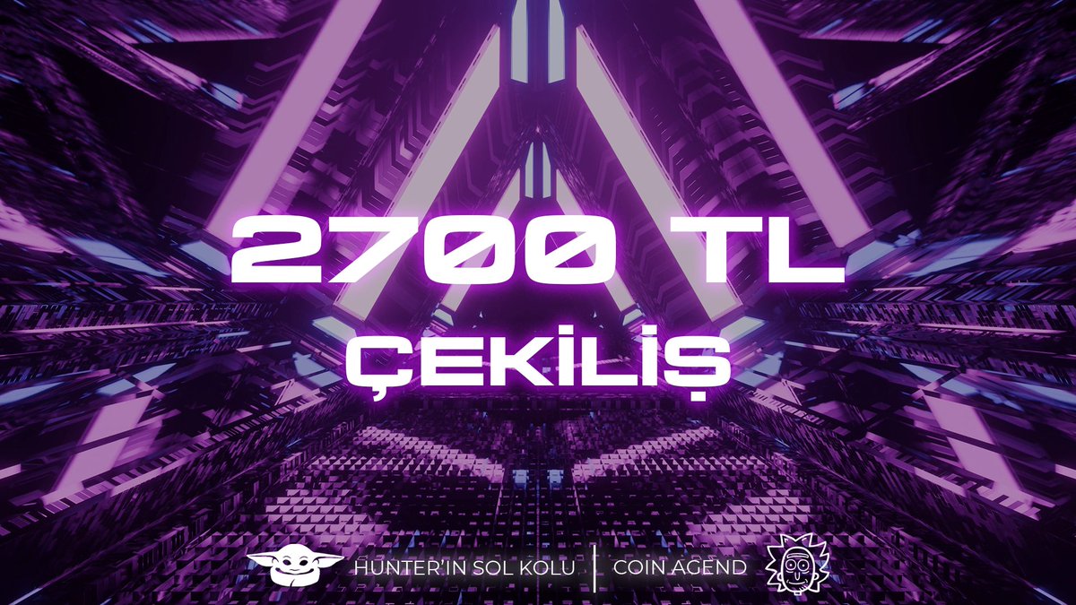 🎁 Sizlere efsane bir çekiliş ile geldik! 🎁

⚡️ 4 kişinin toplamda 2700TL ($100) kazanacağı bir çekiliş ile geldik. #Airdrop avcıları bu çekilişi kaçırmayın derim! ⤵️ #Giveaway

1️⃣ Takip et 👉 <a href="/doruk1st/">Sol Kol 🍥</a> <a href="/coinagend/">Coin Agend</a> 
2️⃣ Like RT ❣️