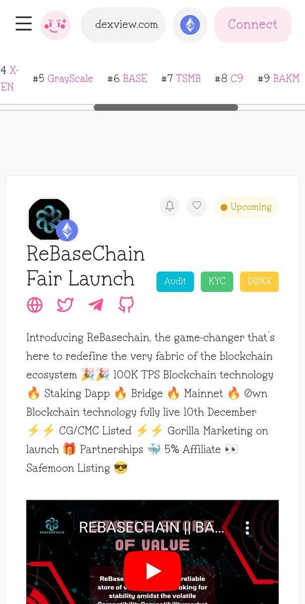 ReBaseChain Network tweet media