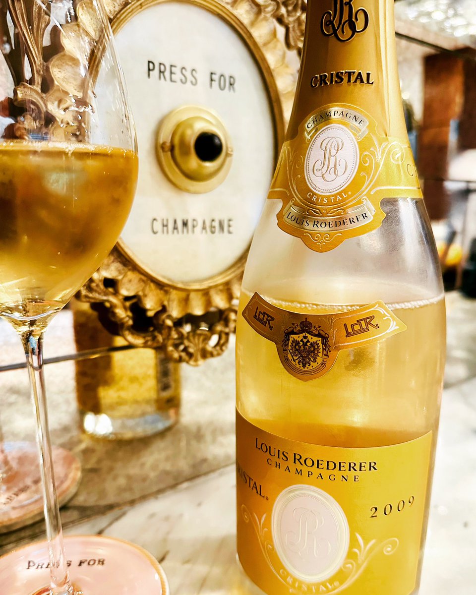 To the weekend, and to Cristal! The 2009 continues to impress.