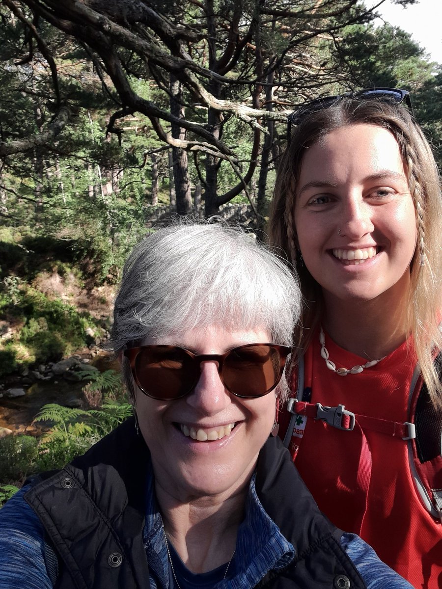 stoddart62's tweet photo. Wee fundraising walk this morning at Glentanar with No 2 daughter @KatStoddart for Aberdeen Mountain Rescue. Very well organised 👍 
Good to have a surprise catch up with some education colleagues too. #aberdeenmountainrescue https://t.co/zInCGh7L6w