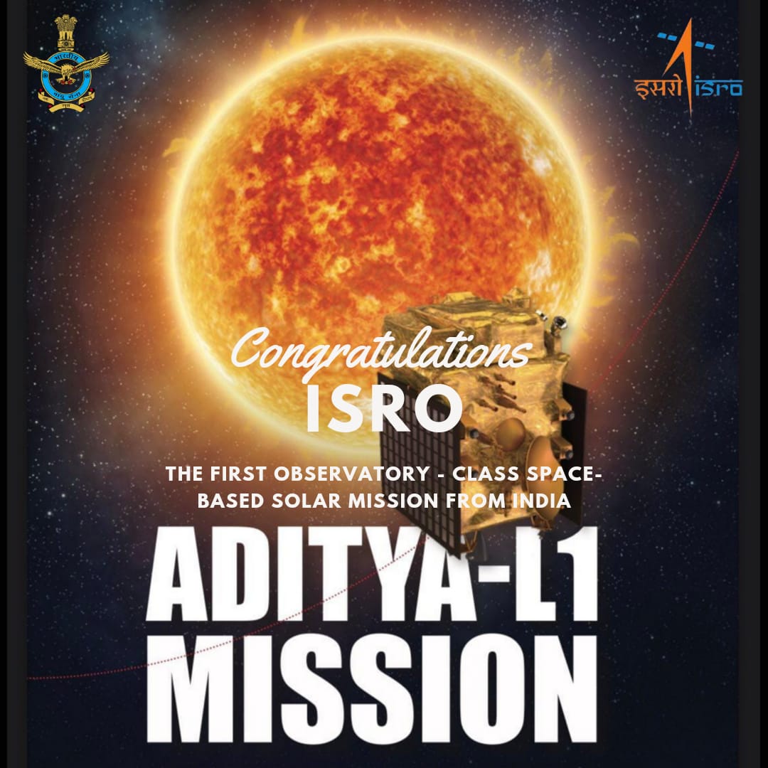 !! 🙏 ॐ सूर्याय नमः 🙏 !!
ISRO के सभी वैज्ञानिकों को AdityaL1Mission के लिए  हार्दिक बधाई !!
<a href="/isro/">ISRO</a>
#AdityaL1 #ISRO #isroindia #isromission #indianspace #indianspacemission #AdityaL1Launch #Bharat 🇮🇳🇮🇳