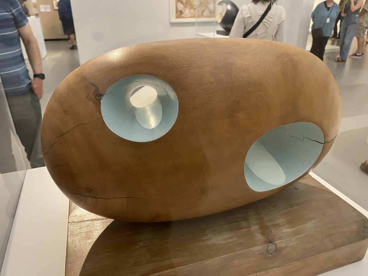 Penultimate day of the Barbara Hepworth exhibition at @TownerGallery, Eastbourne. Fabulous and really diverse.