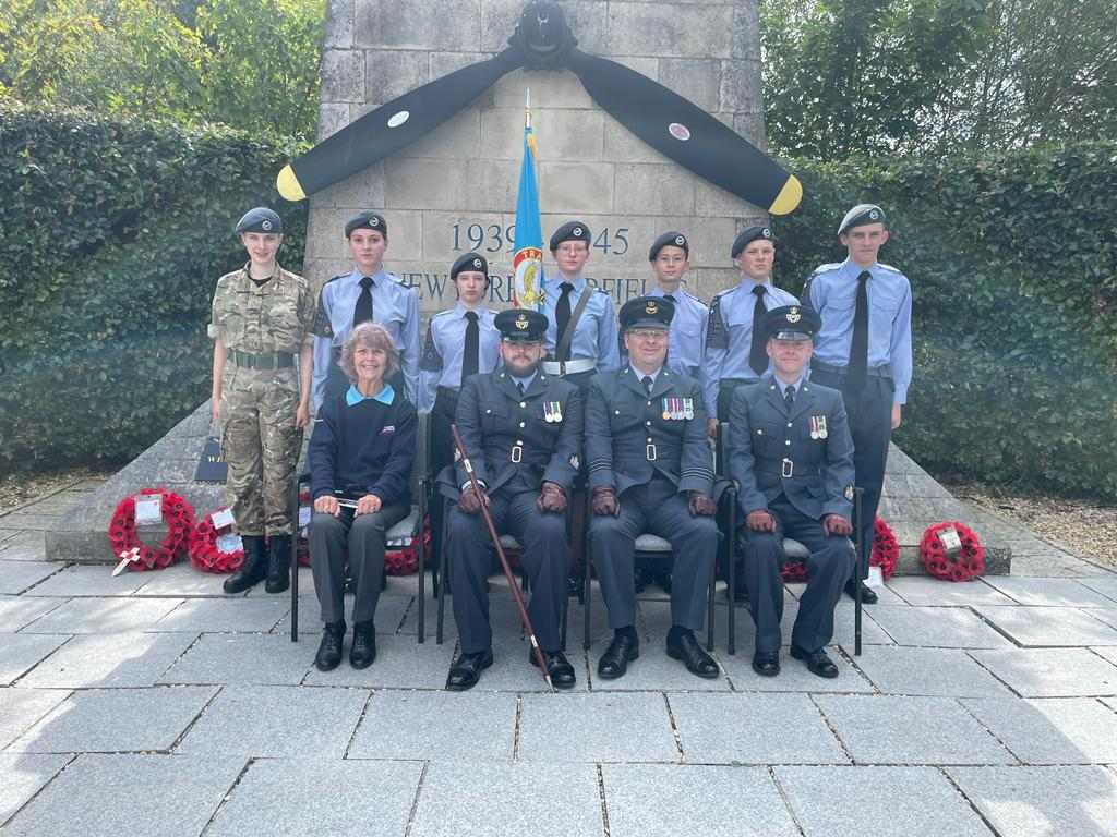 Great (and warm!!) day spent with <a href="/OCHIOWATC/">Mark Trevena</a>  and 2515 Sqn representing HIOW at the memorial for New Forest Airfields. Networking with representatives from <a href="/RoyalAirForce/">Royal Air Force</a> <a href="/usairforce/">U.S. Air Force</a> <a href="/AustralianArmy/">Australian Army</a> <a href="/RCAF_ARC/">Royal Canadian Air Force</a> who were enthusiastic to see Cadet participation.