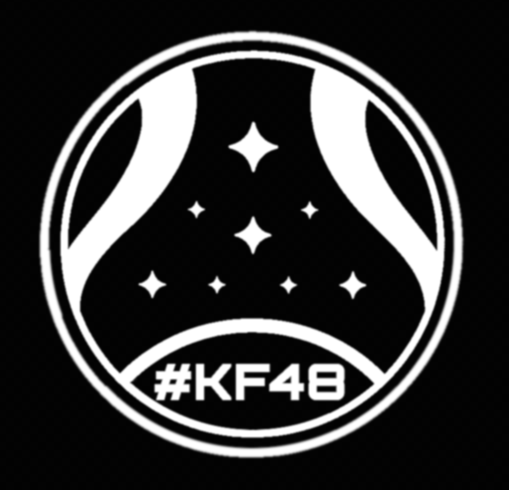 OliveParty's tweet photo. To all that survived/participated in the @KindaFunnyVids stream I present you with my official #KF48 Patch.

Thank you for your service and see you among the stars you FREAKIN' LEGENDS. #Starfield https://t.co/l0qkBC9i84