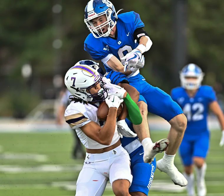 CBC junior WR @C0rey_Simms3 is off to a strong start to the season. Through the first two games he has 18 receptions for 323 yards and three TDs. Simms is a freak athlete at 6-foot-3 and 190 pounds. His father played basketball at the University of Nebraska. Photo: @SBLiveARK