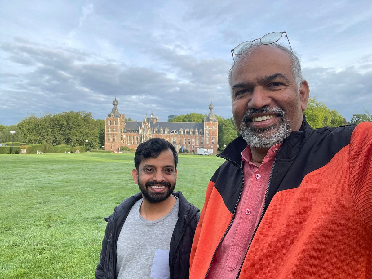 Delighted to meet <a href="/Mancheri/">Nabeel Mancheri</a> Secretary General of Global Rare Earth Industries Association in Heverlt this morning