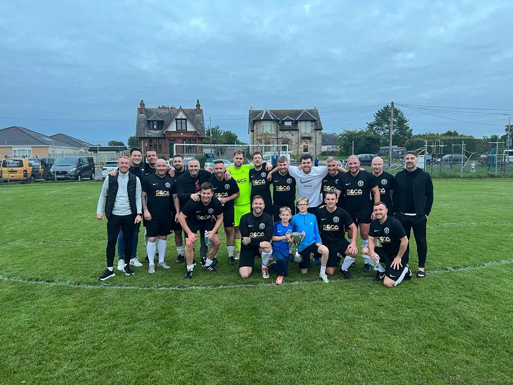 stewarton_35s's tweet photo. Stewarton 35’s Ayrshire League Champions 🏆 https://t.co/9YMi1l9DNO