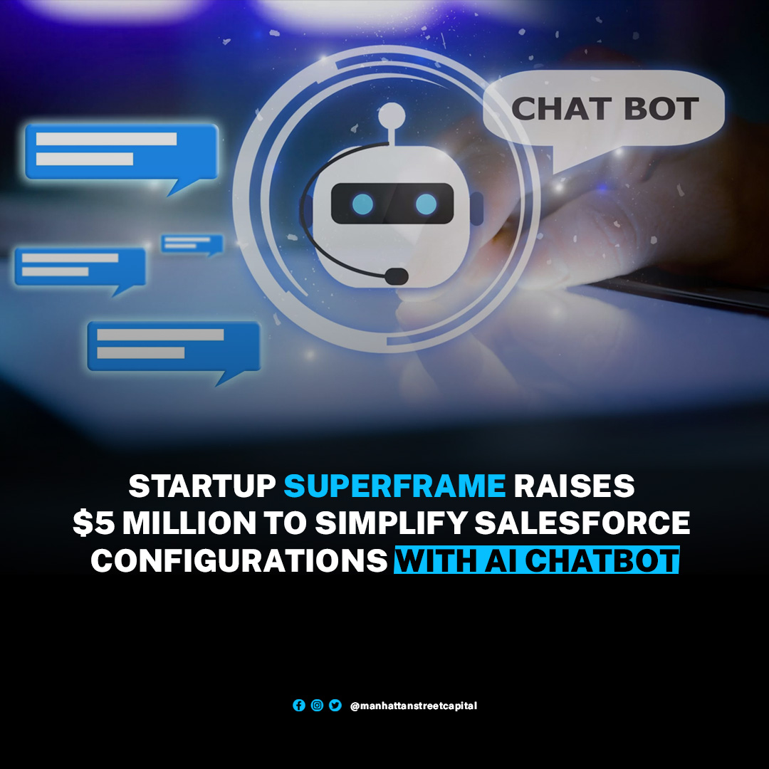 ManhattanStCap's tweet image. Superframe, a San Francisco, CA-based company providing AI-powered tools for optimizing companies’ Go To Market tool stack configuration, raised $5M in Seed funding. The company intends to use the funds to expand operations and its business reach.

#Superframe #AI