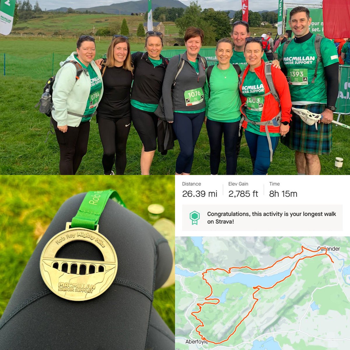 Might Hike ✅ Well done to Team Admin and Team <a href="/McLarenHumaniTs/">Mclaren Humanities</a> What a brilliant effort today! Not all heroes wear capes. Look forward to seeing with your medals on Monday!  💚 <a href="/macmillancancer/">Macmillan Cancer Support</a> #MightyHike