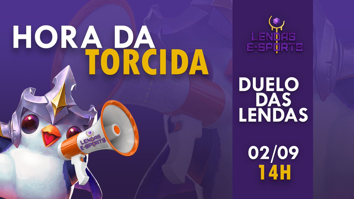 Boa tarde bbs! 🧙‍♂️

FALTAM 10MIN PRA COMEÇAREM OS GAMES DO DUELO DAS LENDAS DO <a href="/TFToddy_/">Luis Gustavo Hüttl</a> HEIN!

Já chama no #GoLeS 💜

⏰ 14h00

Transmissão Oficial:
📺 twitch.tv/TFToddy
POV da LeS:
📺 twitch.tv/neurocientista
📈 Tabela:
bit.ly/duelodaslendas