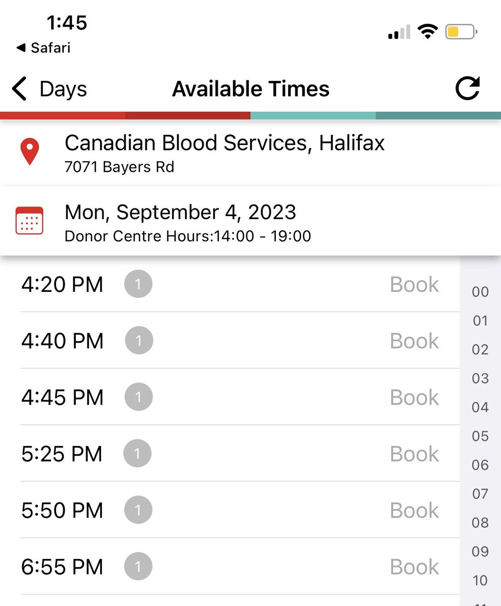 cheryld123's tweet photo. #Halifax blood donor clinic @CanadasLifeline has openings on Monday. Please consider donating. Patients need you. https://t.co/X8XXRFKWJY