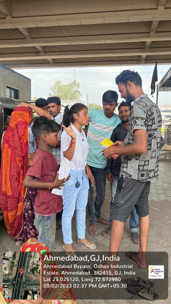Awareness Drive on Odhav Ring Road.Distributed Pamphlets one to one and Communicated to Masses.
One Homeless Shifted to Shelter Home.<a href="/NULM_MoHUA/">DAY-NULM</a> <a href="/PMOIndia/">PMO India</a> <a href="/CMOGuj/">CMO Gujarat</a> <a href="/NYHomeless/">Coalition for the Homeless</a> <a href="/save_children/">Save the Children International</a> <a href="/AMC_Complaints/">AMC Complaints</a> <a href="/Amc_Gujarat/">AMC_HEALTH</a> <a href="/ESDC_GC/">Employment and Social Development Canada</a> <a href="/108/">tim rogers</a>