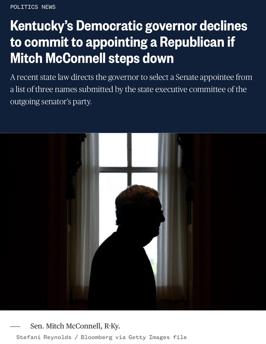 Mr_FrazierKY's tweet image. Won't commit to a Republican?

@GovAndyBeshear, likely making one of the dumbest political moves,  you just energized the @KYGOP 
 base to come out  in droves to vote against you. 

Want's the significance of this election for #KYgov? Possibly giving @JoeBiden another armchair