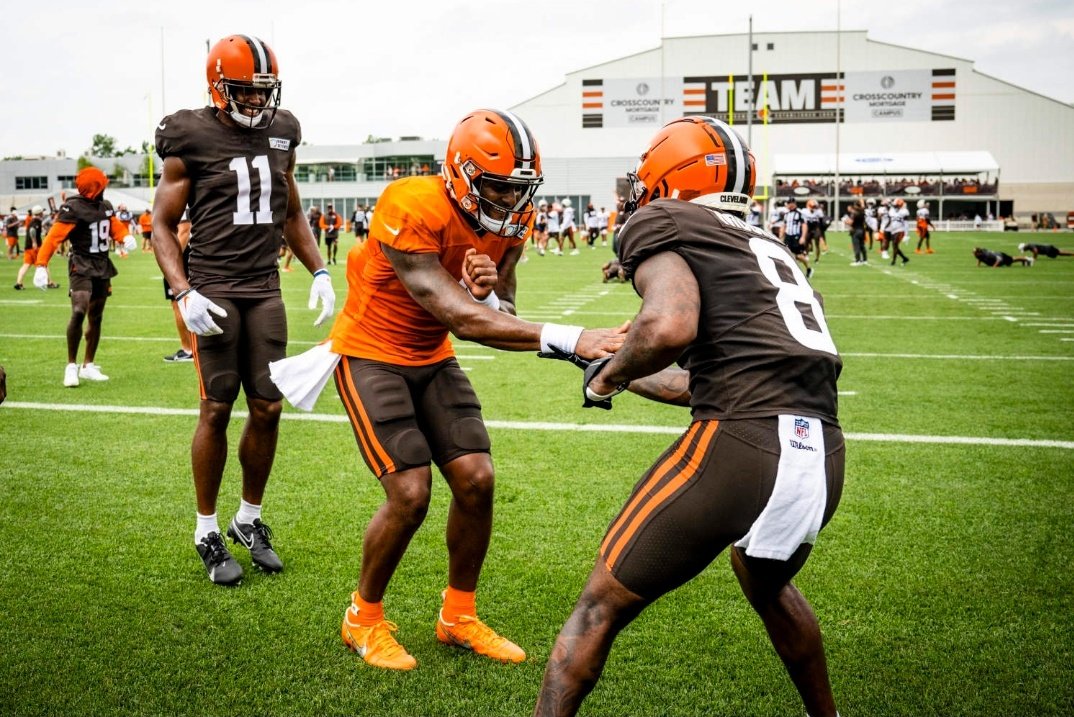 karnsies817's tweet photo. The only thing stopping the Browns from competing for an AFC North division title is absolutely nothing. https://t.co/0BMNR8rpqQ