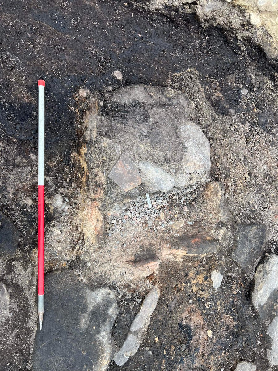 northernpicts's tweet photo. In the trenches today it was all happening with the identification of an in situ Pictish building. A few crucible sherds turned up in close vicinity and Christine found a lovely copper alloy pin! 
#HESSUPPORTED #SCOTLANDDIGS2023 #SCOTARCHSTRAT @UOA_ARCHAEOLOGY @LEVERHULMETRUST https://t.co/emlgpCGo4L