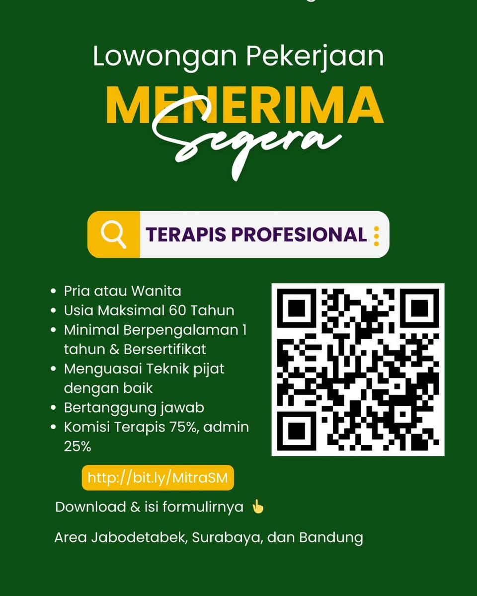 RetnoAn42371908's tweet photo. Selamat datang di sahabat massage layanan terlengkap,

(Penyedia layanan Massage Profesional) 

Yuk Download aplikasi nya di playstore dan pesan sekarang juga di layanan kami 👇

Untuk pemesanan manual silahkan klik👇
https://t.co/7HTUy693ra https://t.co/r06e47BF2U